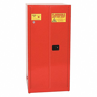 F8852 Flammable Liquid Safety Cabinet Red MPN:PI62X