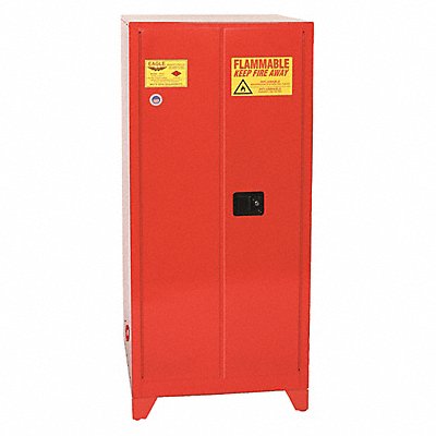 E5394 Flammable Liquid Safety Cabinet Red MPN:PI62XLEGS