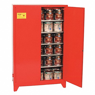 Paints and Inks Cabinet 40 gal Yellow MPN:YPI32XLEGS