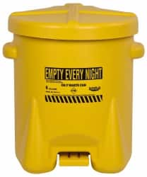 6 Gallon Capacity, Polyethylene Oily Waste Can MPN:933FLY