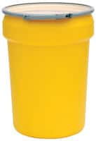 30 Gallon Capacity, Plastic Lever Lock, Yellow Lab Pack MPN:1601