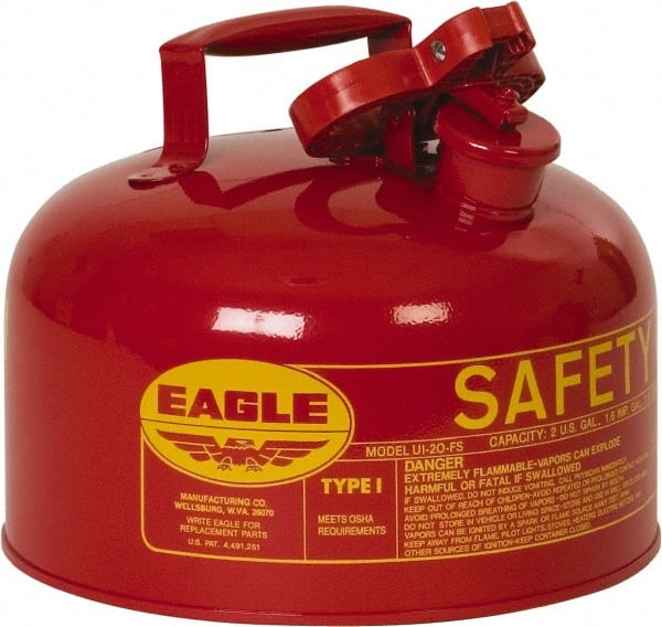 Safety Can: 2 gal, Steel MPN:UI20S