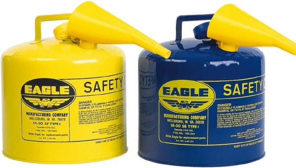 Safety Can: 5 gal, Steel MPN:UI50FSB