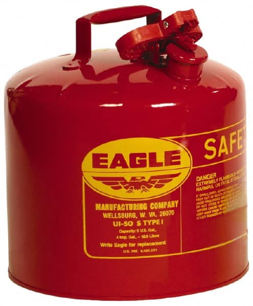 Safety Can: 5 gal, Steel MPN:UI50S