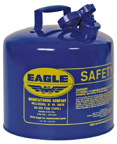 Safety Can: 5 gal, Steel MPN:UI50SB