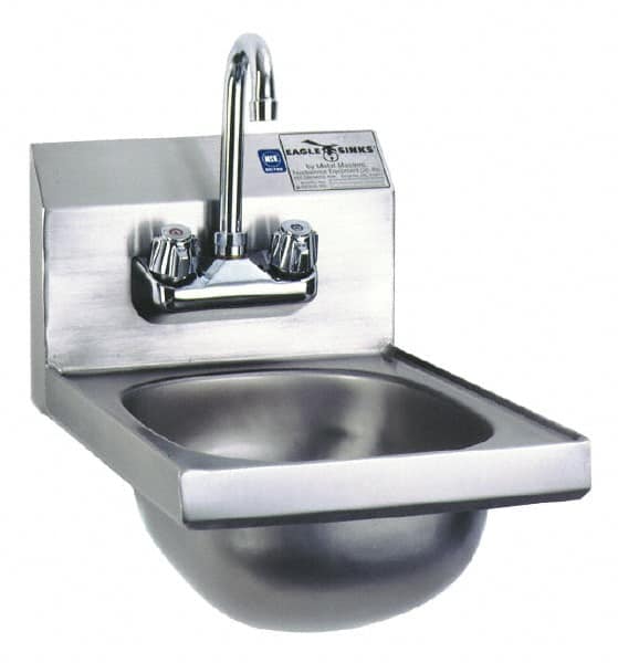 Hand Sink: Stainless Steel MPN:HSAN-10-F