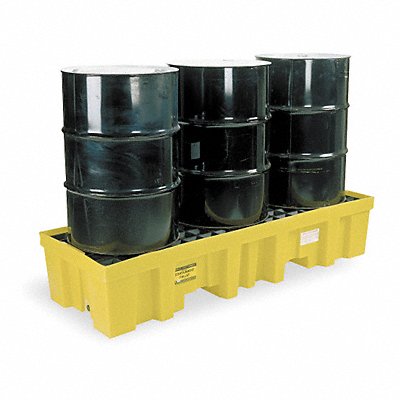 Drum Spill Containment Pallet 6000 lb. MPN:1630GRAI