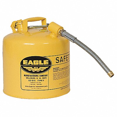 Type II Safety Can Yellow 15-7/8 H MPN:U251SY