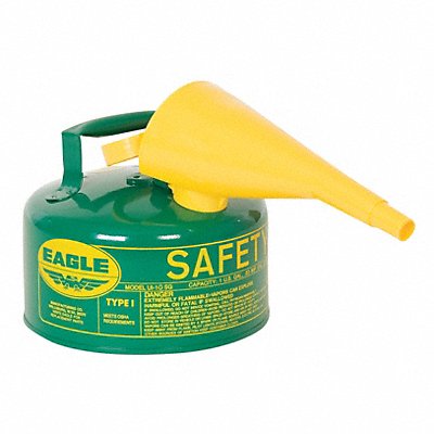 Type I Safety Can 1 gal Green 8 H MPN:UI10FSG