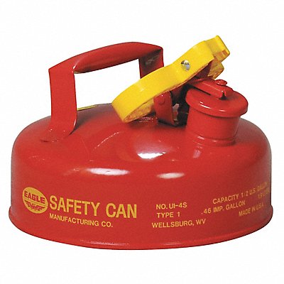 Type I Safety Can 1/2 gal Red MPN:UI4S