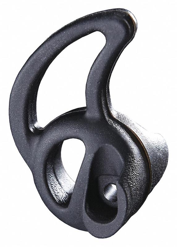 Comfort Ear Tip Ambidextrous Med Black MPN:EP-FUA-MB