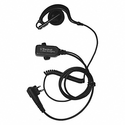 Light Duty Speaker Earhook Clip-On Black MPN:EP203