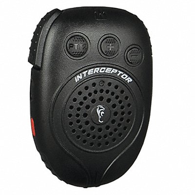 Interceptor Speaker Microphone Black MPN:Interceptor 00