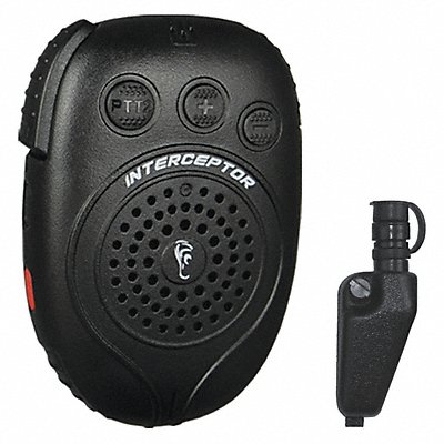 Interceptor Speaker Microphone Black MPN:Interceptor 11