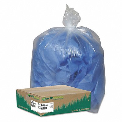 Clear Can Liners 55-60gal. Clear PK100 MPN:WBIRNW5815C