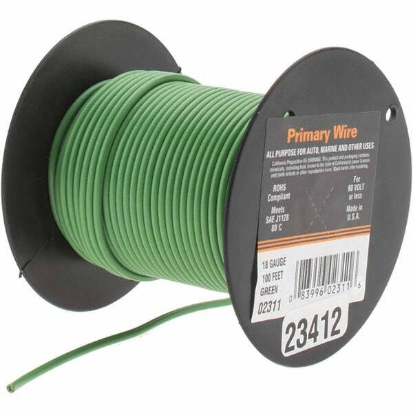 18 AWG Automotive Plastic Insulated, Single Conductor Wire MPN:23412