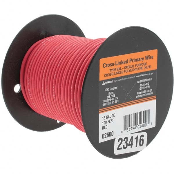 18 AWG Automotive Cross-Linked Polyethylene Wire MPN:23416