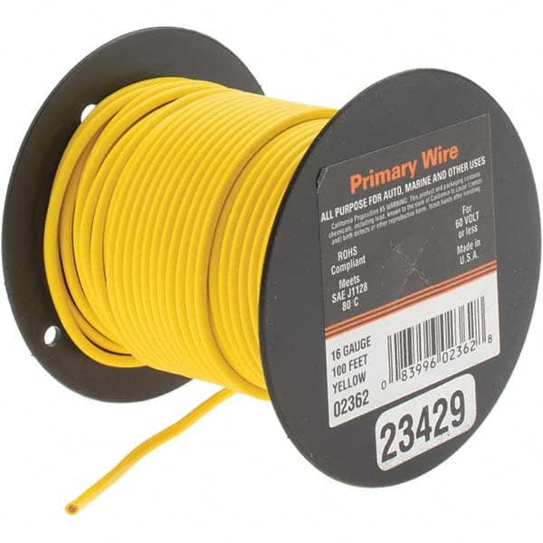 16 AWG Automotive Plastic Insulated, Single Conductor Wire MPN:23429