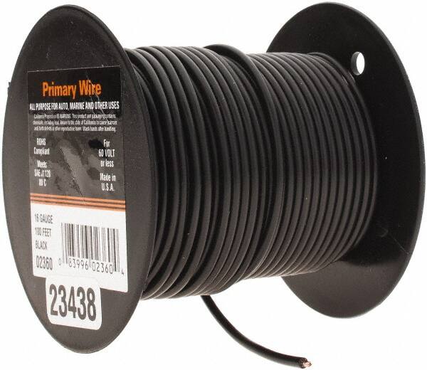 16 AWG Automotive Plastic Insulated, Single Conductor Wire MPN:23438