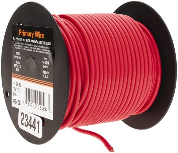 14 AWG Automotive Plastic Insulated, Single Conductor Wire MPN:23441