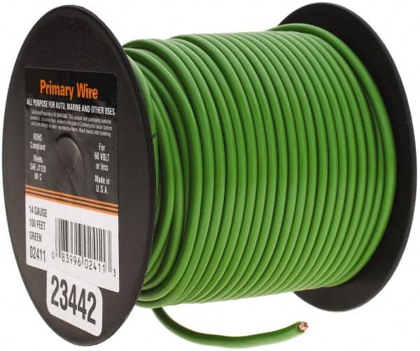 14 AWG Automotive Plastic Insulated, Single Conductor Wire MPN:23442