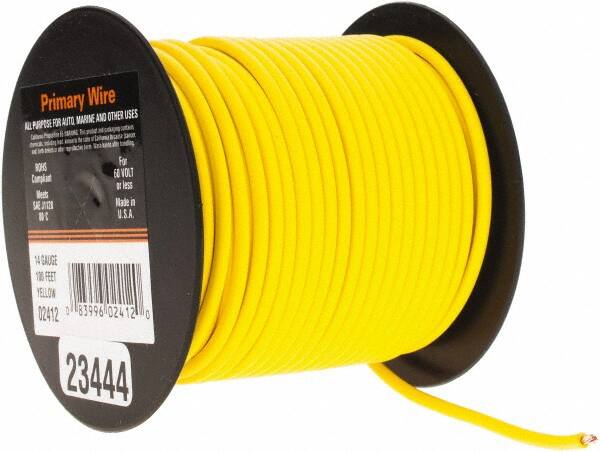 14 AWG Automotive Plastic Insulated, Single Conductor Wire MPN:23444