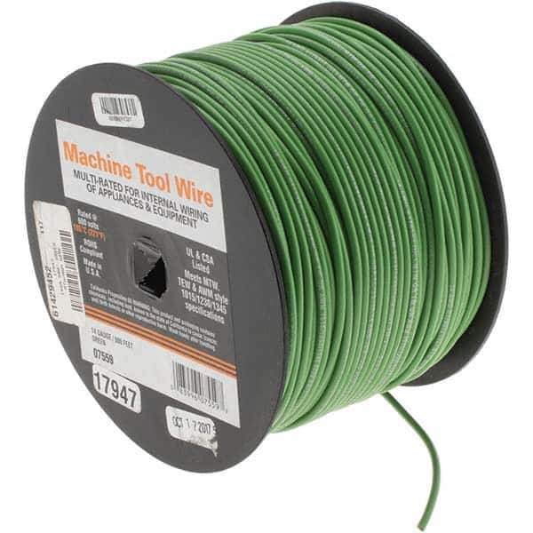 14 AWG, 500' Long, Stranded Core, Building Wire MPN:17947