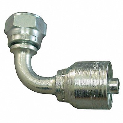 Crimp Fitting 90 Deg 1/2 ID M24-1.5 F MPN:1A12DSB8