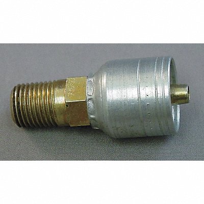 Crimp Fitting 1-1/4 I.D. 1-1/4 M BSPT MPN:1A20BT20