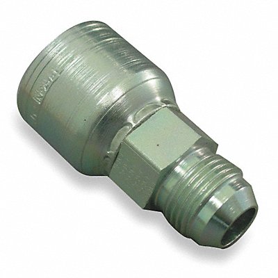 Crimp Fitting 3/8 I.D. 7/8 M JIC MPN:1AA10MJ6