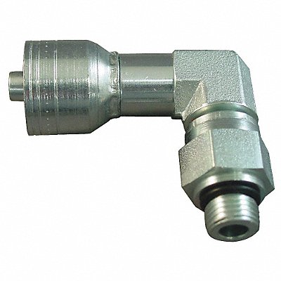 Crimp Fitting 90 Deg 1/2 ID 7/8 MORB MPN:1AA10SBB8