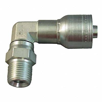 Crimp Fitting 90 Deg 3/4 ID 3/4 FNPTF MPN:1AA12PSB12