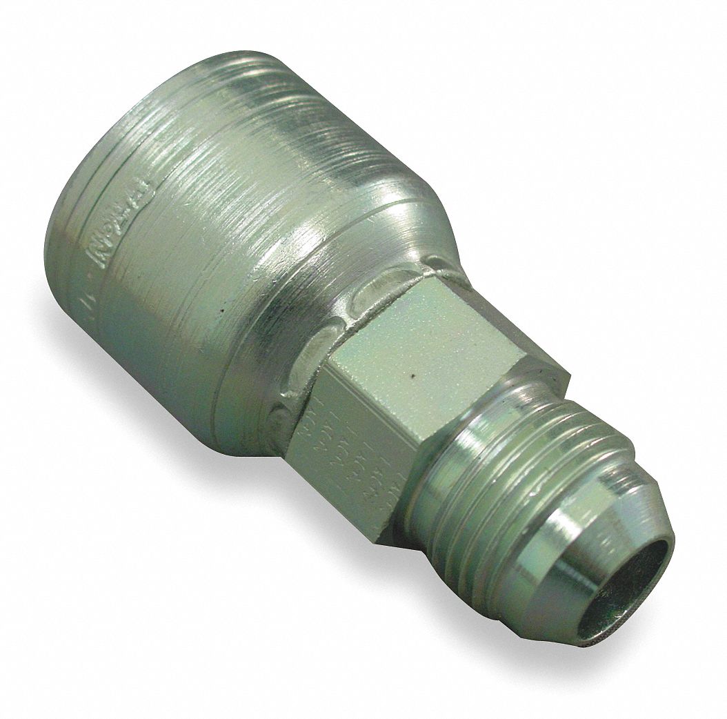 Crimp Fitting 1-1/4 I.D. 1-5/8 M JIC MPN:1AA20MJ20