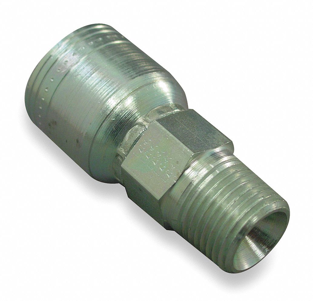 Crimp Fitting 1-1/4 I.D. 1-1/4 M NPTF MPN:1AA20MP20