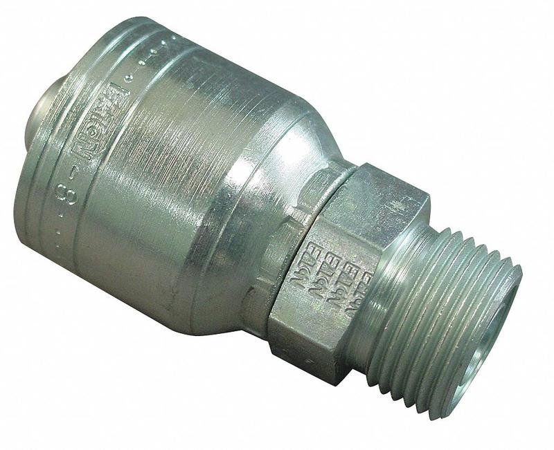 Crimp Fitting 3/4 I.D. 1-3/16 M ORS MPN:4SA12MR12