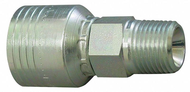 Crimp Fitting 1-1/4 I.D. 1-1/4 M NPTF MPN:4SA20MP20