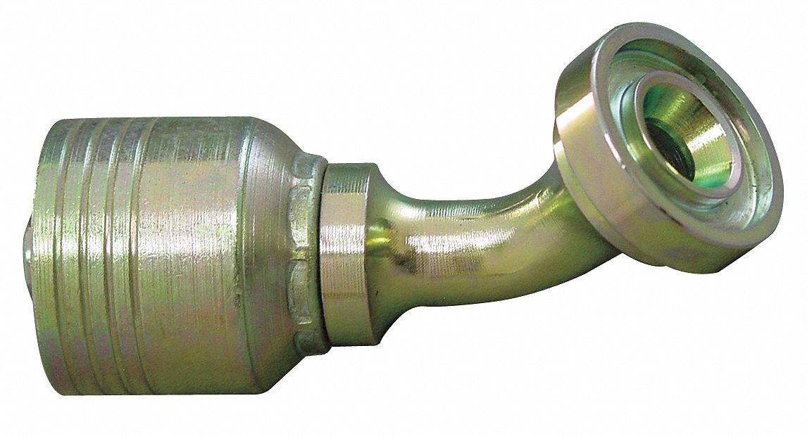 Hydraulic Hose Fitting 45deg Elbow Shape MPN:4S32FHA32