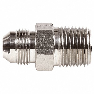 Hose Adapter 3/8 NPTF 1/4 JIC MPN:2021-6-4SS