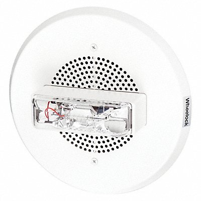 Speaker White Indoor 93dB 0.22A 8in H MPN:CN115846