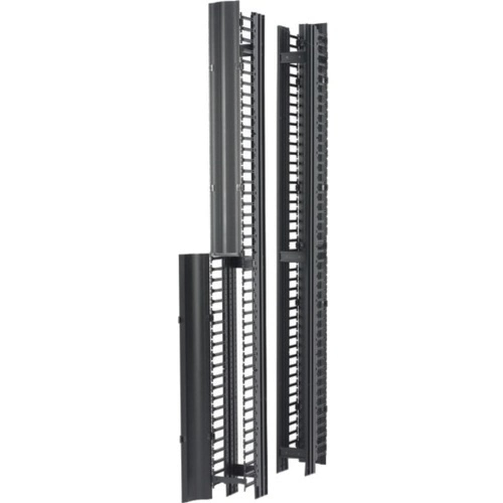 Eaton Double-Sided 84-Inch Cabling Section - Cable Manager - Black MPN:SB57163D084FB