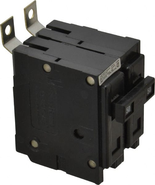 50 Amp, 120/240 VAC, 24 VDC, 48 VDC, 80 VDC, 2 Pole, Bolt On Miniature Circuit Breaker MPN:BAB2050