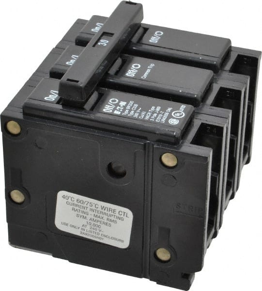 30 Amp, 240 VAC, 3 Pole, Plug In Type BR Circuit Breaker MPN:BR330