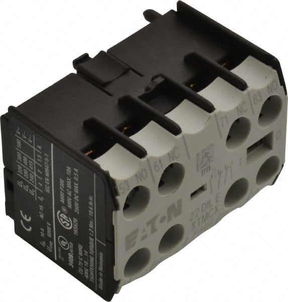 6 to 9 Amp, Contactor Front Mount Auxiliary Contact MPN:XTMCXFA22