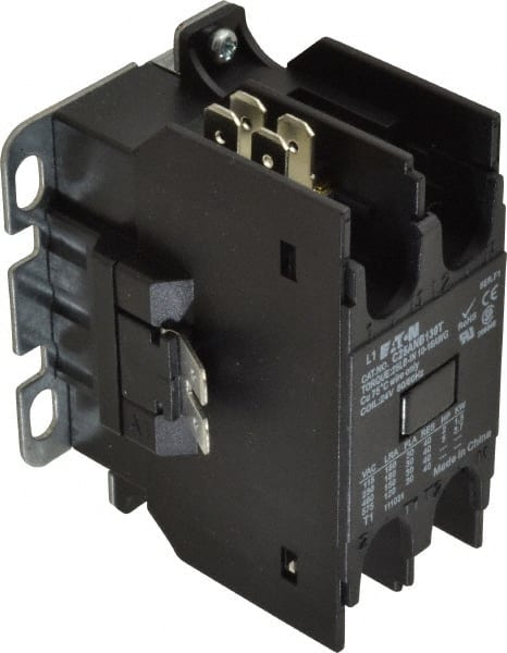 1 Pole, 30 Amp Inductive Load, 24 Coil VAC at 50/60 Hz, Nonreversible Definite Purpose Contactor MPN:C25ANB130T