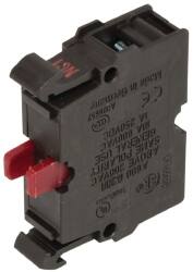 Electrical Switch Contact Blocks, Contact Configuration: NC , Terminal Type: Screw , For Use With: Indicating Lights, Pushbuttons  MPN:M22-K01