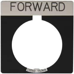 Square, Legend Plate - Forward MPN:10250TS15