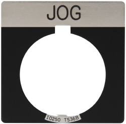 Square, Legend Plate - Jog MPN:10250TS19