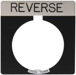 Square, Legend Plate - Reverse MPN:10250TS30