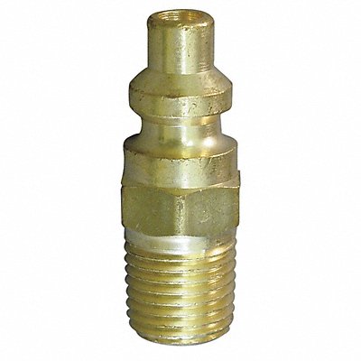 Coupler Plug (M)NPT 1/4 Brass MPN:03A