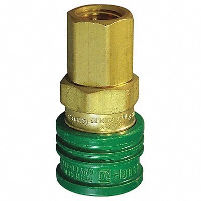 Coupler Body (F)NPT 1/4 Brass MPN:GR602